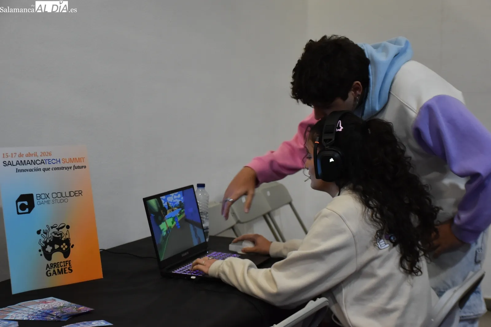 Zona Gamming en Salamanca Tech Summit | FOTOS: V. Martins 