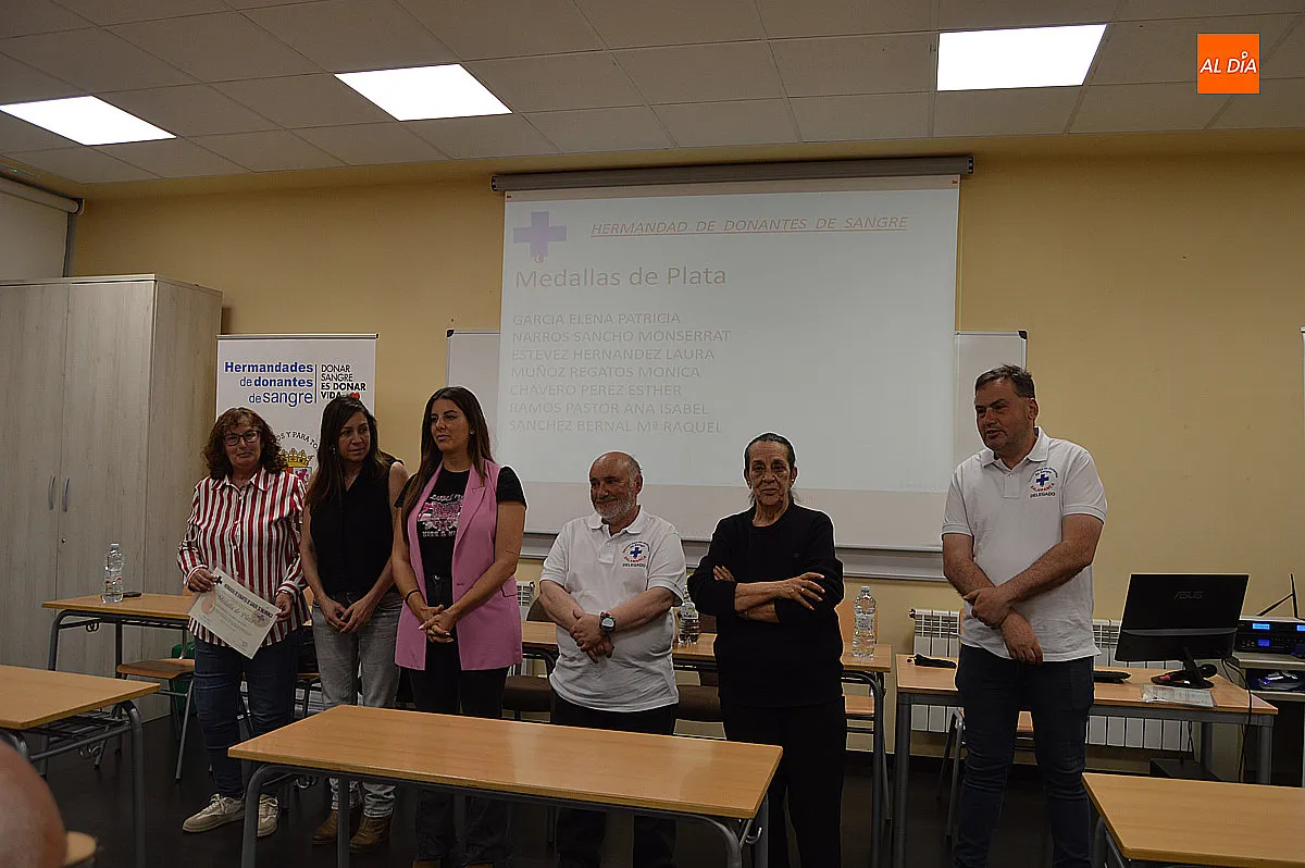 Reconocimiento la labor de los donantes de Ciudad Rodrigo 
