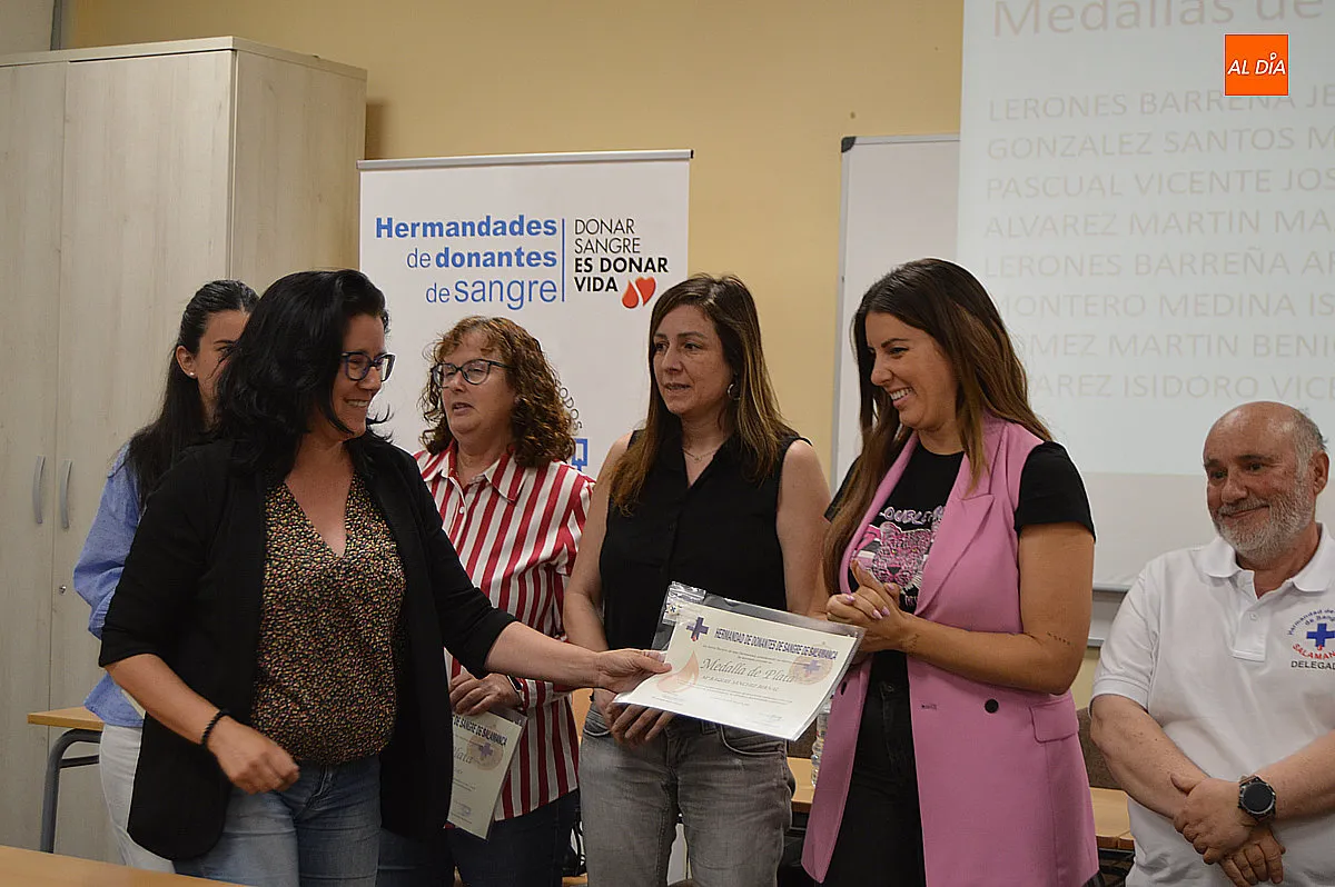 Reconocimiento la labor de los donantes de Ciudad Rodrigo 