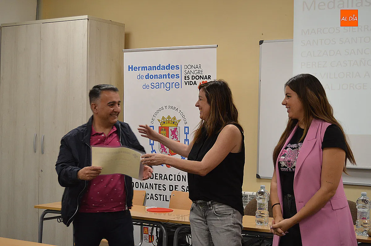 Reconocimiento la labor de los donantes de Ciudad Rodrigo 