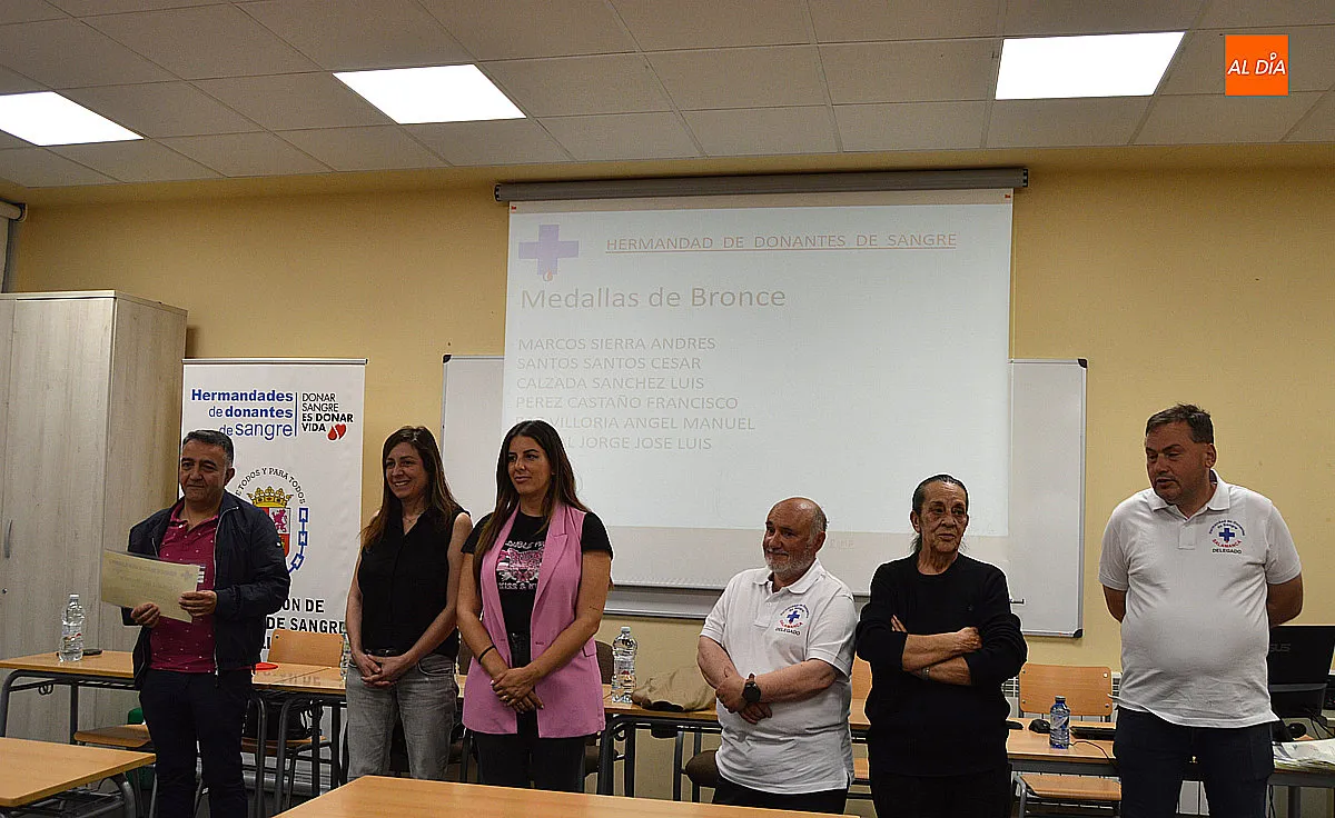 Reconocimiento la labor de los donantes de Ciudad Rodrigo 