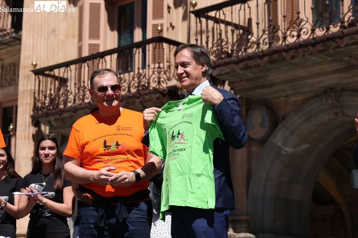 Día de la Educación Física en Salamanca. Foto de David Sañudo