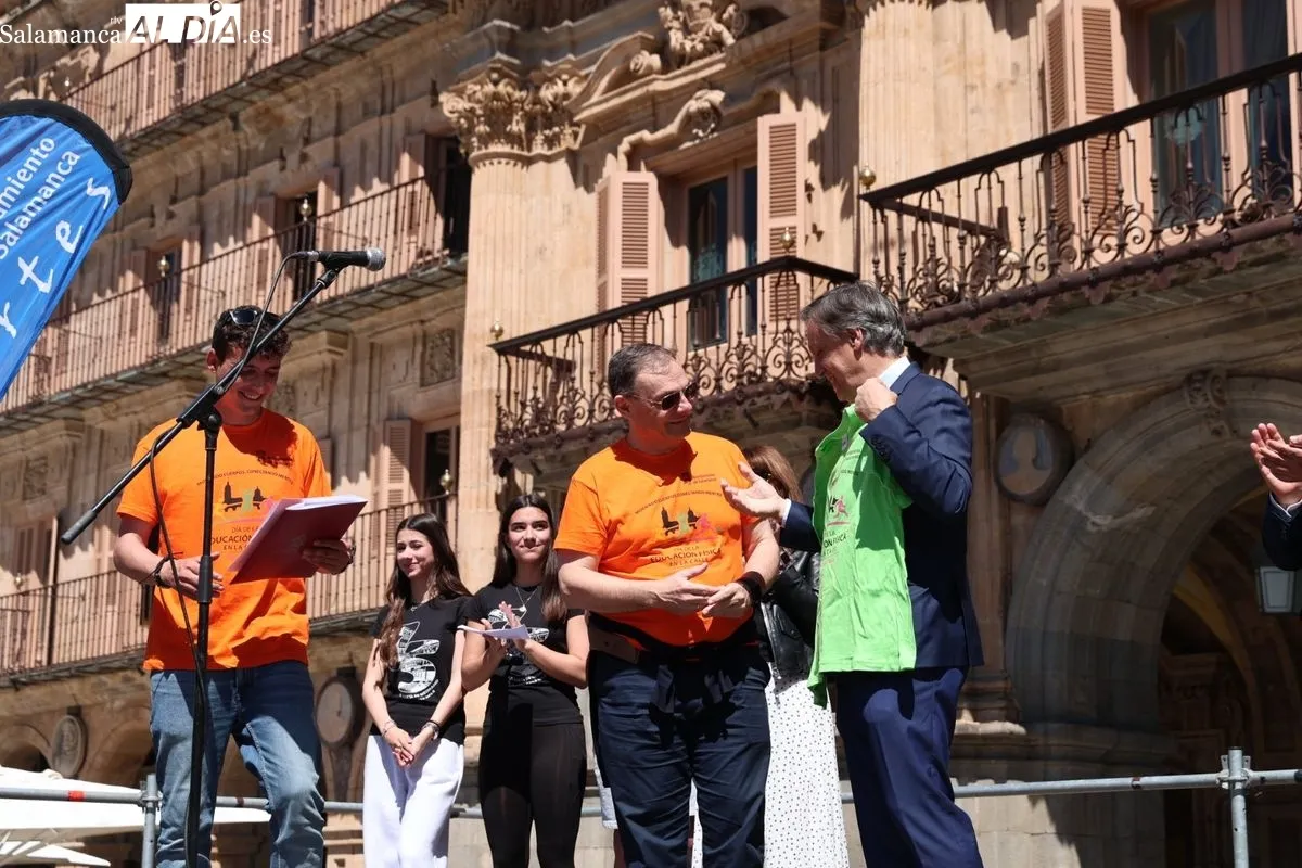 Día de la Educación Física en Salamanca. Foto de David Sañudo