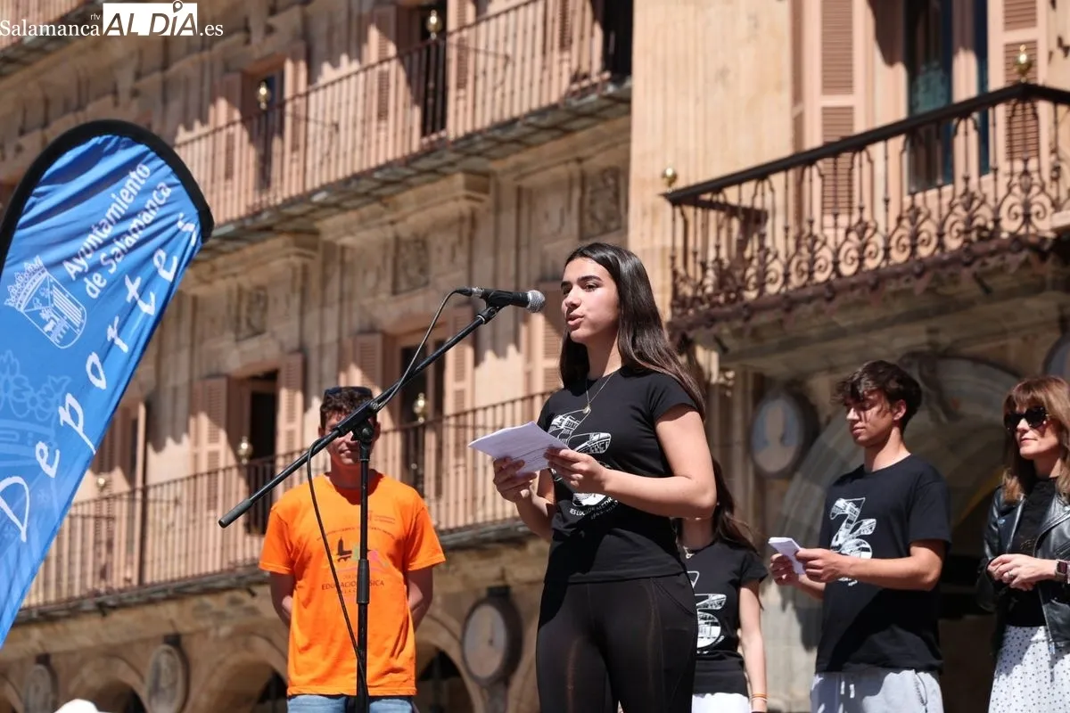 Día de la Educación Física en Salamanca. Foto de David Sañudo