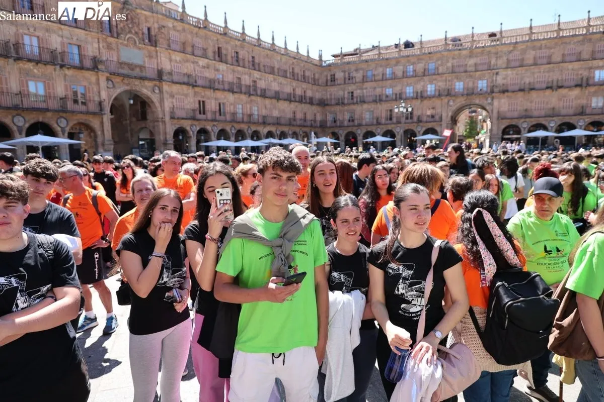 Día de la Educación Física en Salamanca. Foto de David Sañudo