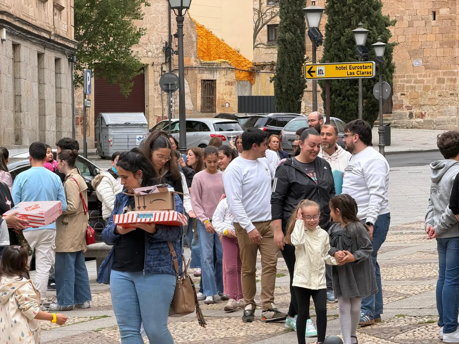 Imágenes del encuentro de jóvenes cofrades | Fotos: Junta de Semana Santa de Salamanca