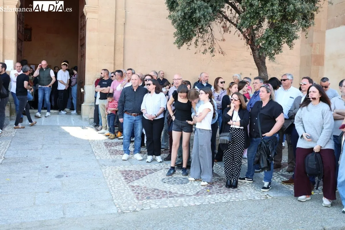 Funeral de María Caamaño en Encinas de Abajo. Fotos: David Sañudo