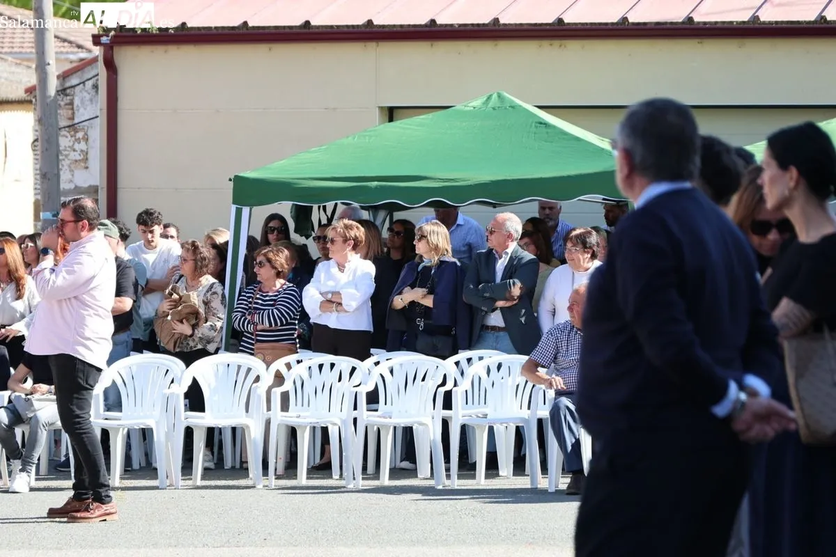 Funeral de María Caamaño en Encinas de Abajo. Fotos: David Sañudo