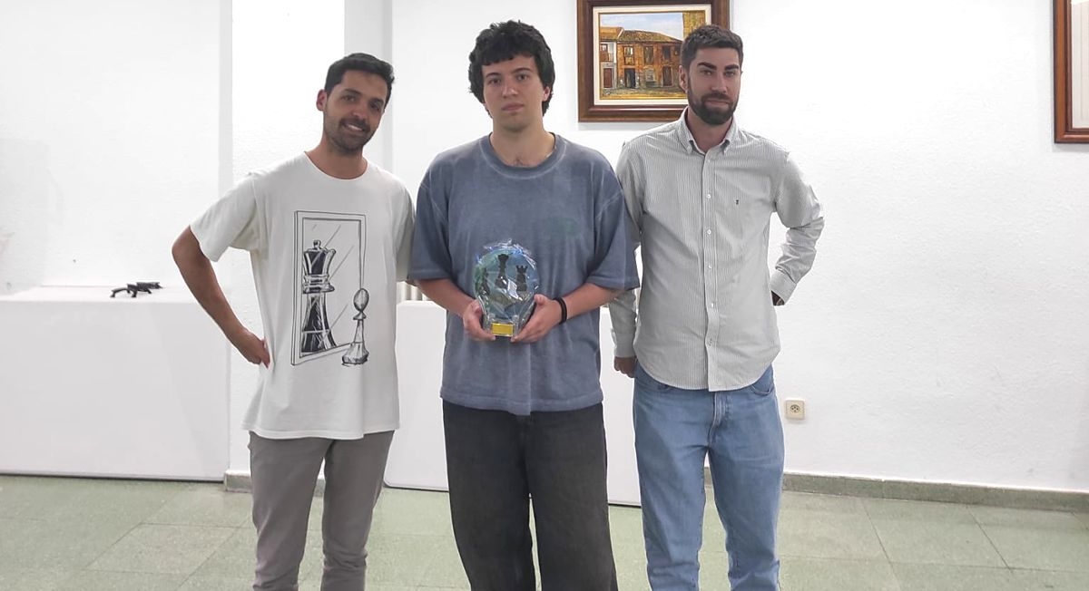Andrés Rodríguez Ferreirós, campeón absoluto de ajedrez de Salamanca 2026