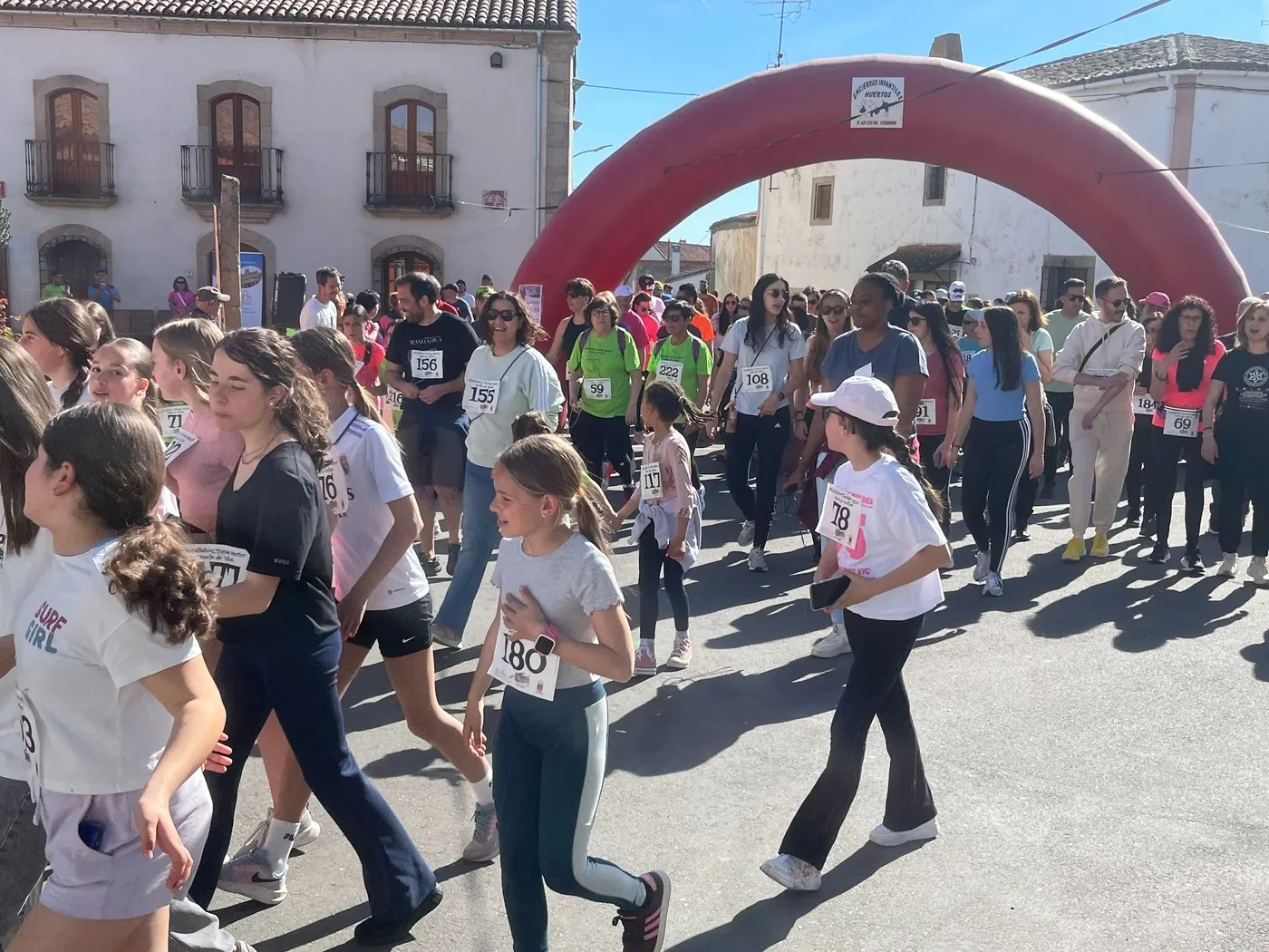 Nuevo éxito de participación de la Murallatón de Yecla de Yeltes / FEDERACIÓN DE ATLETISMO DE SALAMANCA