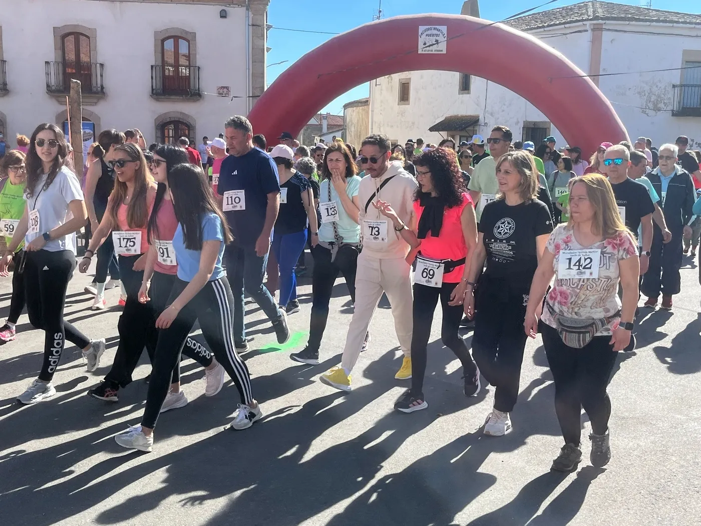 Nuevo éxito de participación de la Murallatón de Yecla de Yeltes / FEDERACIÓN DE ATLETISMO DE SALAMANCA