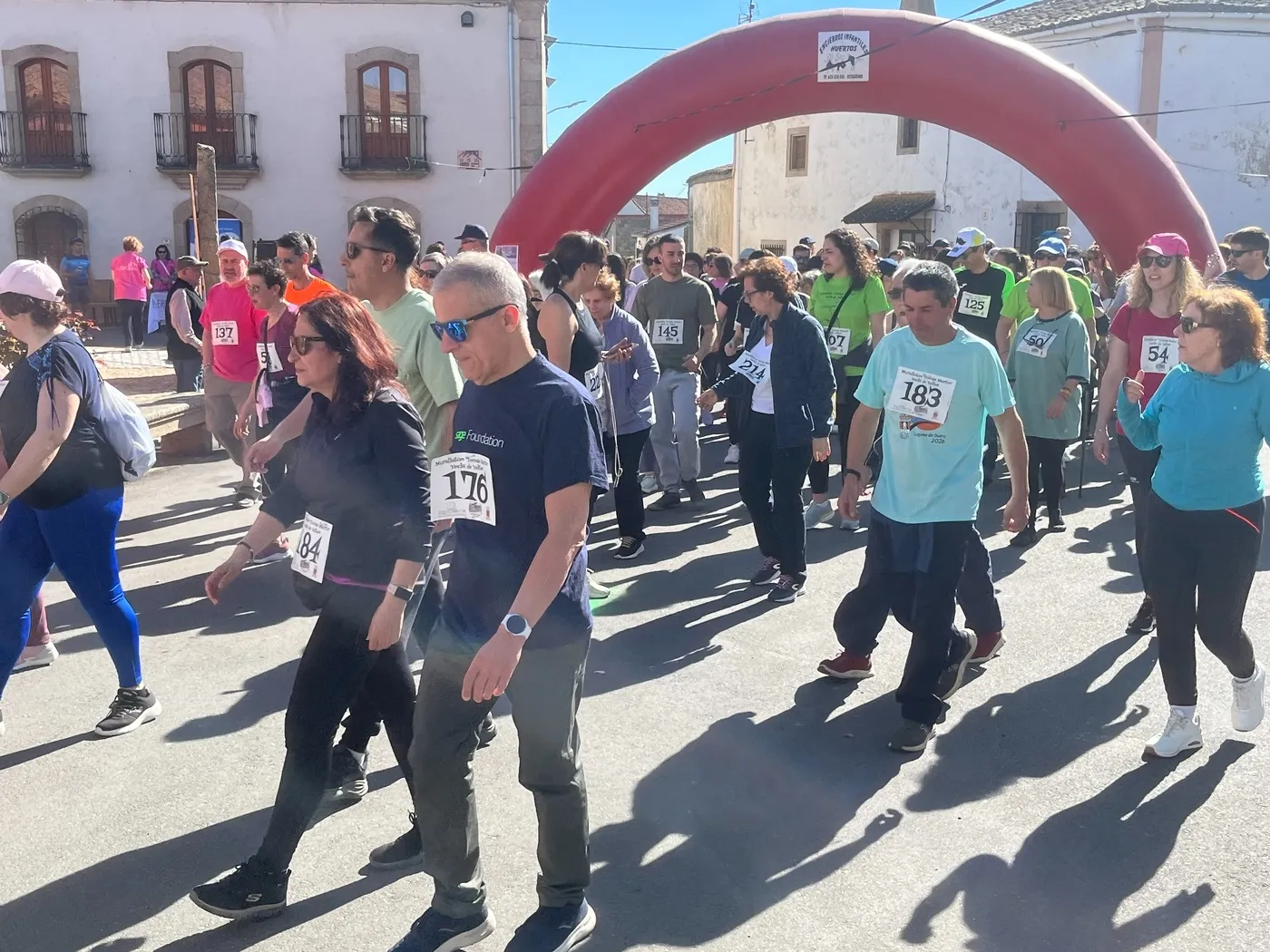 Nuevo éxito de participación de la Murallatón de Yecla de Yeltes / FEDERACIÓN DE ATLETISMO DE SALAMANCA