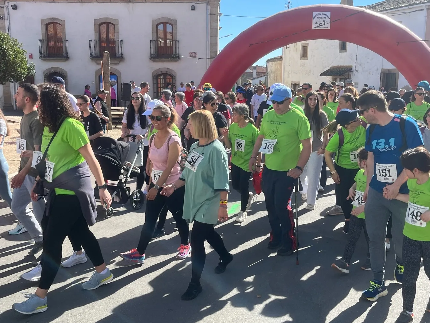 Nuevo éxito de participación de la Murallatón de Yecla de Yeltes / FEDERACIÓN DE ATLETISMO DE SALAMANCA
