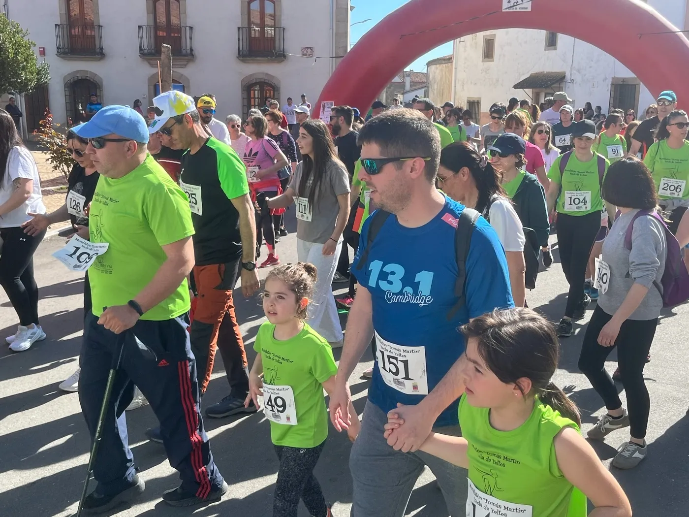 Nuevo éxito de participación de la Murallatón de Yecla de Yeltes / FEDERACIÓN DE ATLETISMO DE SALAMANCA
