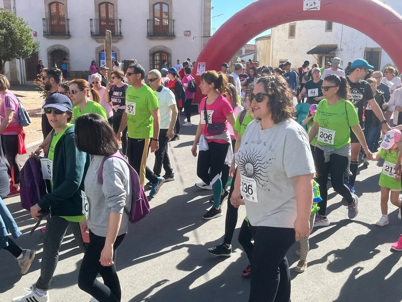Nuevo éxito de participación de la Murallatón de Yecla de Yeltes / FEDERACIÓN DE ATLETISMO DE SALAMANCA