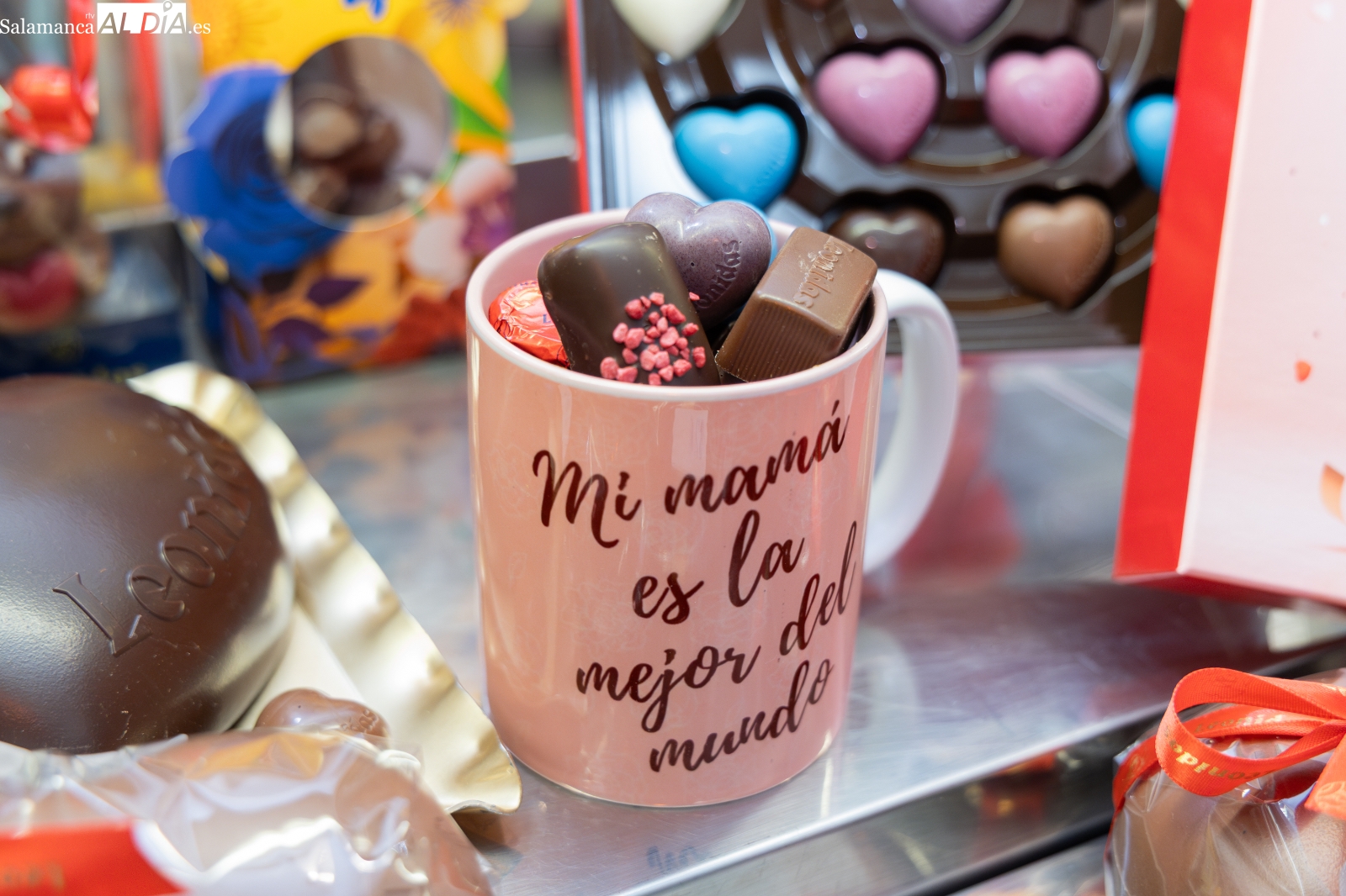 Figuras de chocolate para el Día de la Madre en Salamanca