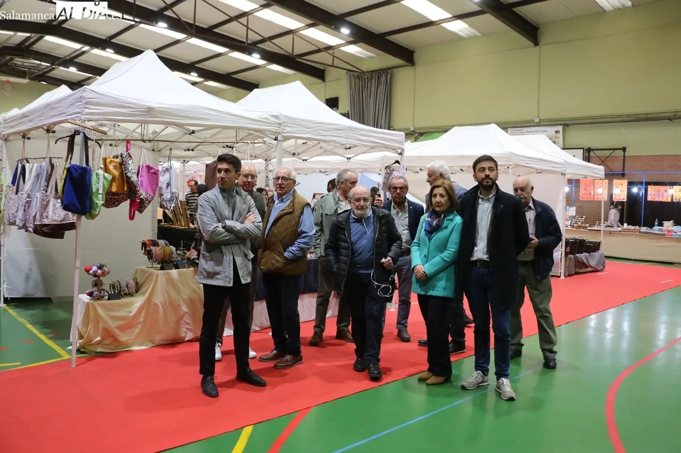 La Feria Agroalimentaria de Vitigudino cuenta con una treintena de expositores / CORRAL  