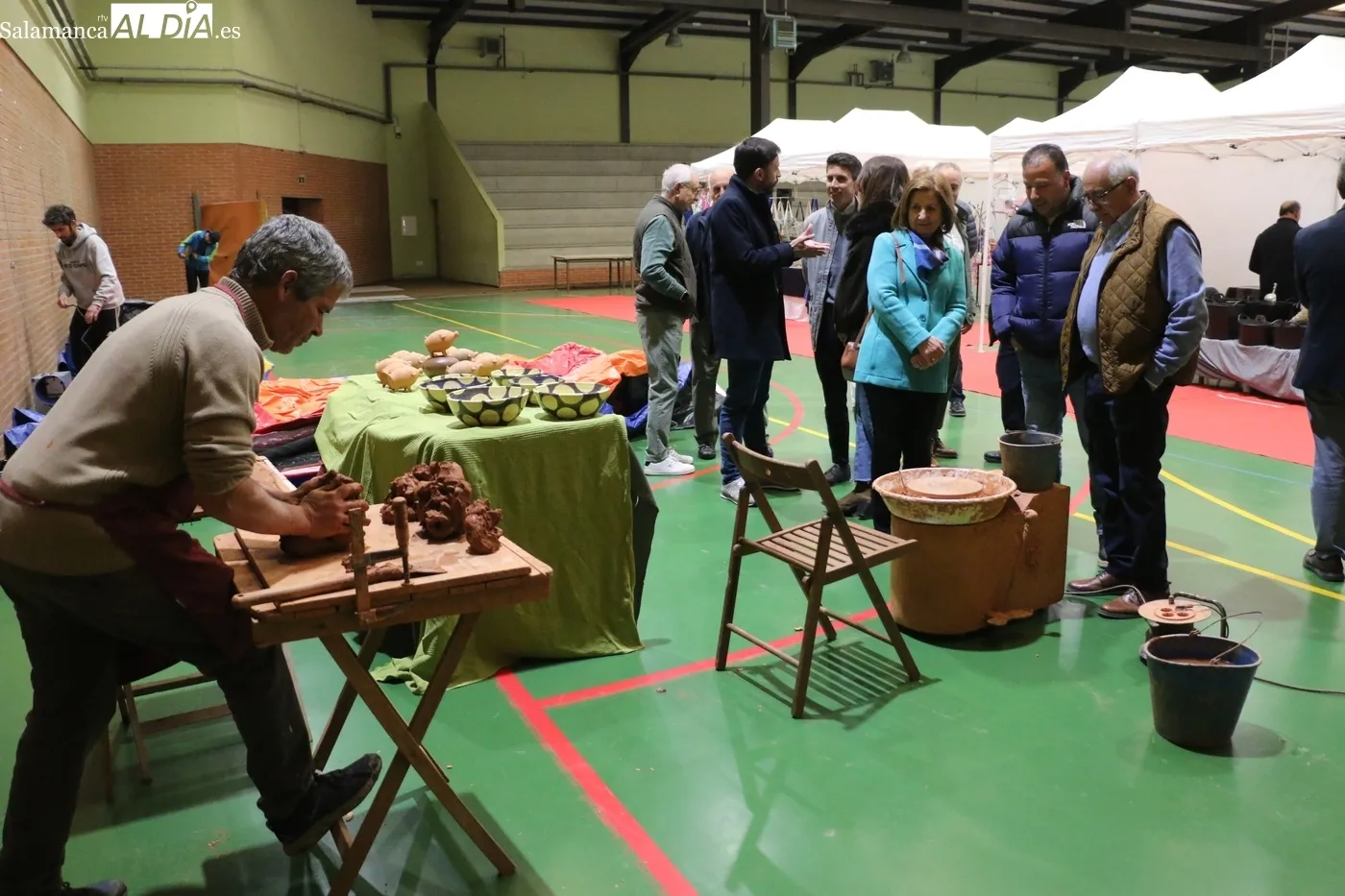 La Feria Agroalimentaria de Vitigudino cuenta con una treintena de expositores / CORRAL  