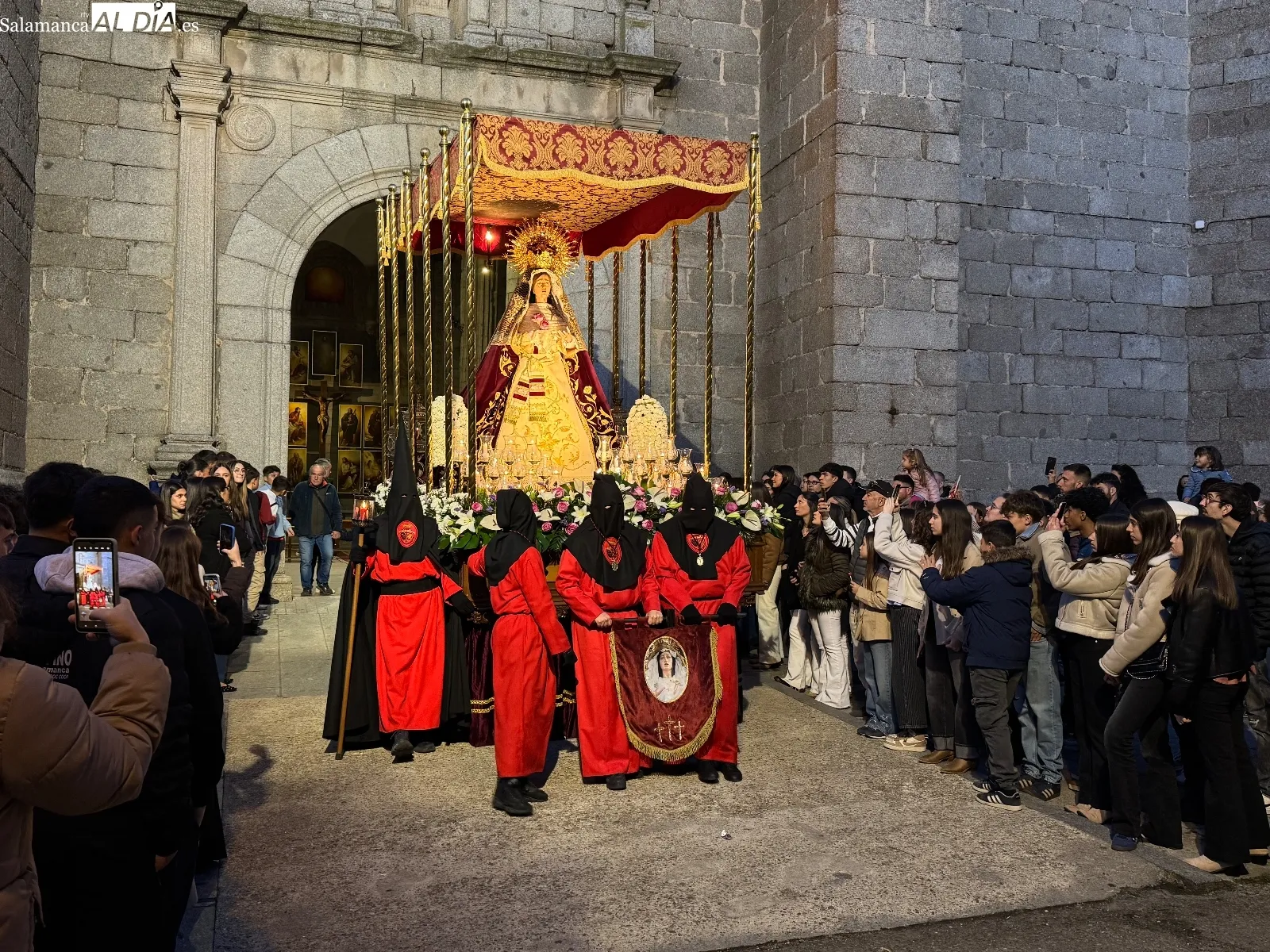 Procesión del Encuentro en Peñaranda