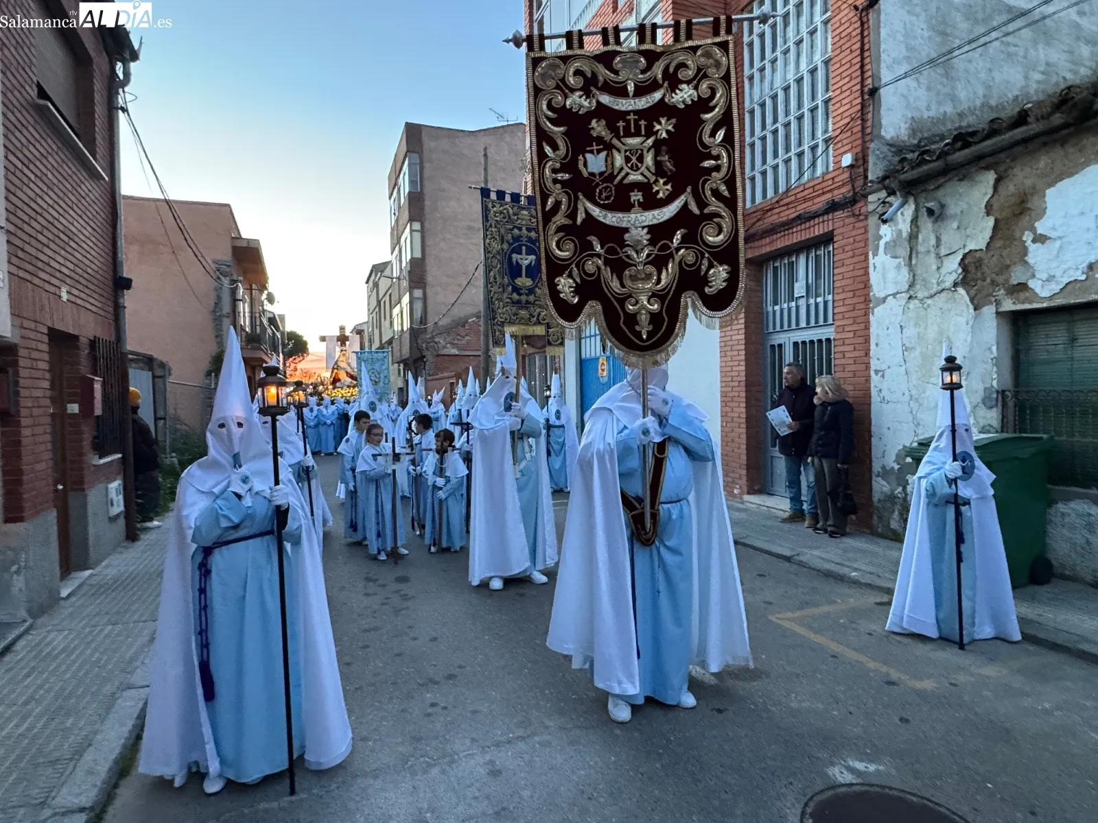 Procesión del Via Crucis en Peñaranda