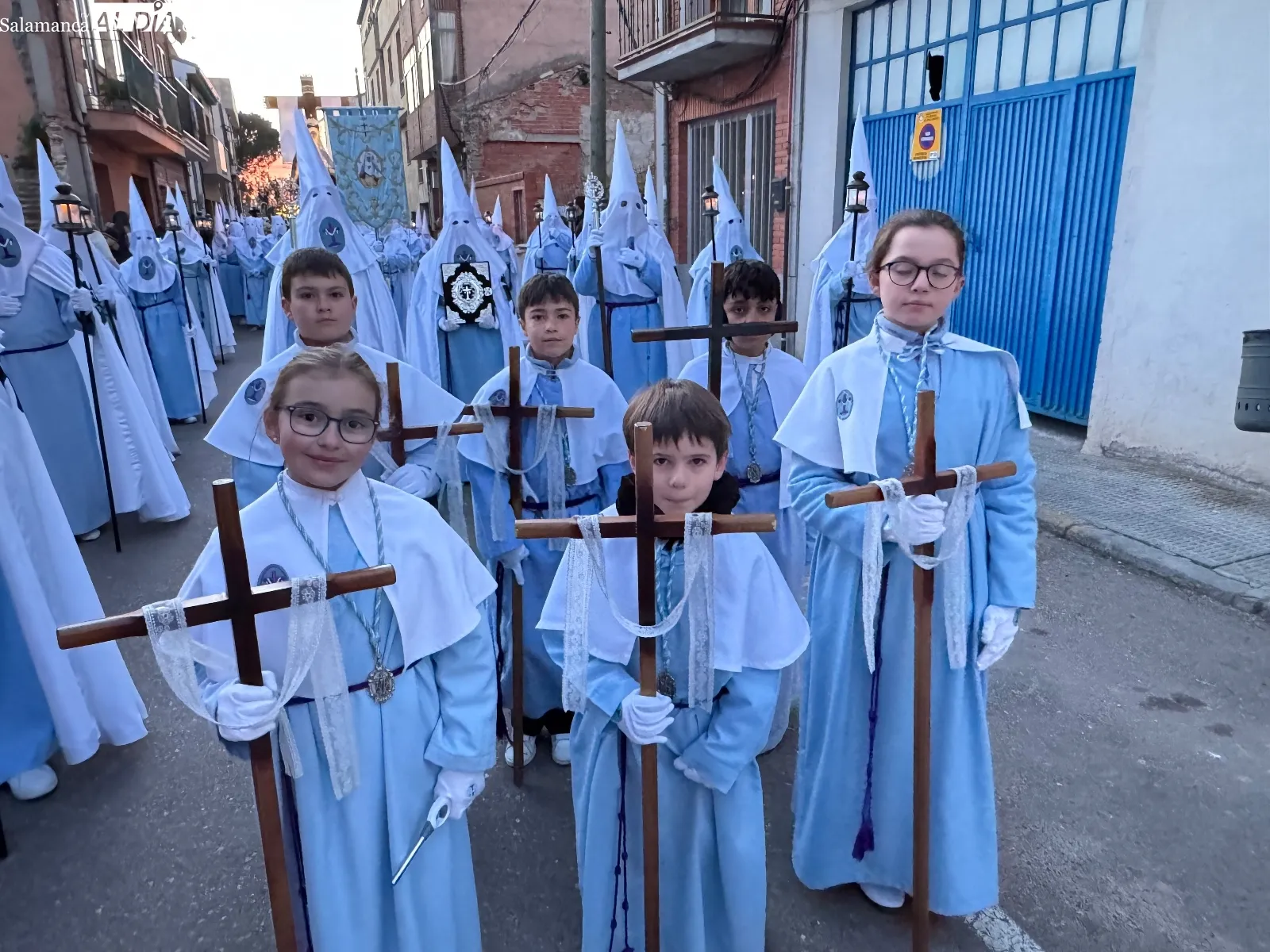 Procesión del Via Crucis en Peñaranda