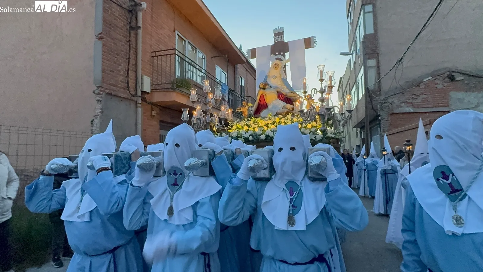 Procesión del Via Crucis en Peñaranda