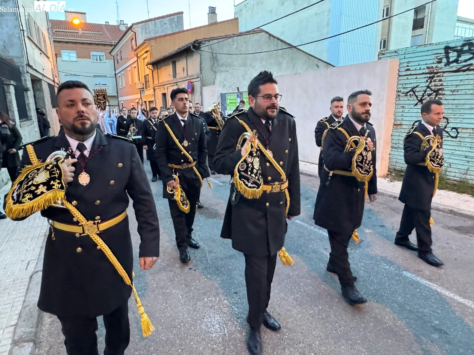 Procesión del Via Crucis en Peñaranda