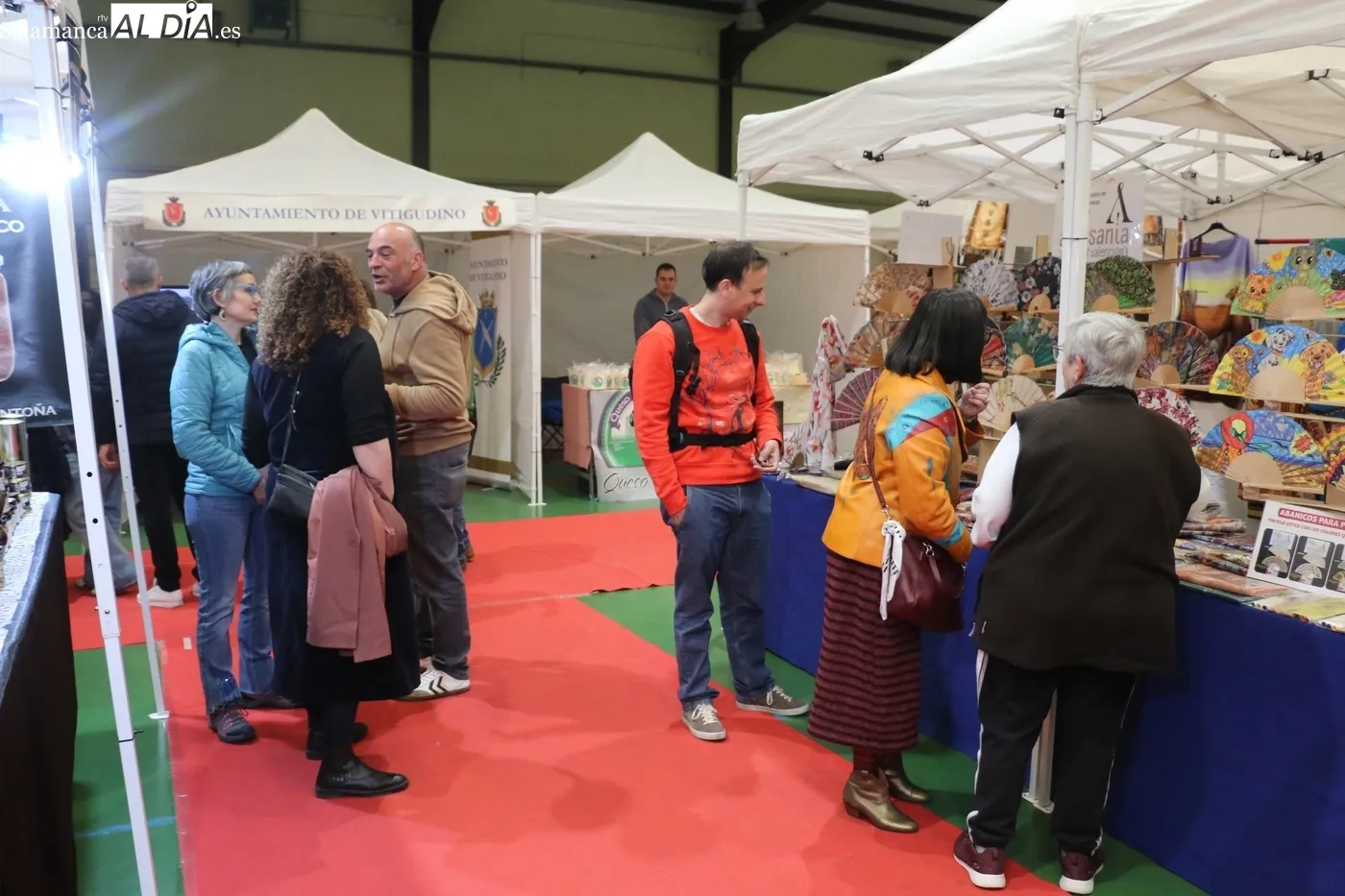 Desarrollo de la Feria Agroalimentaria de Vitigudino / CORRAL 