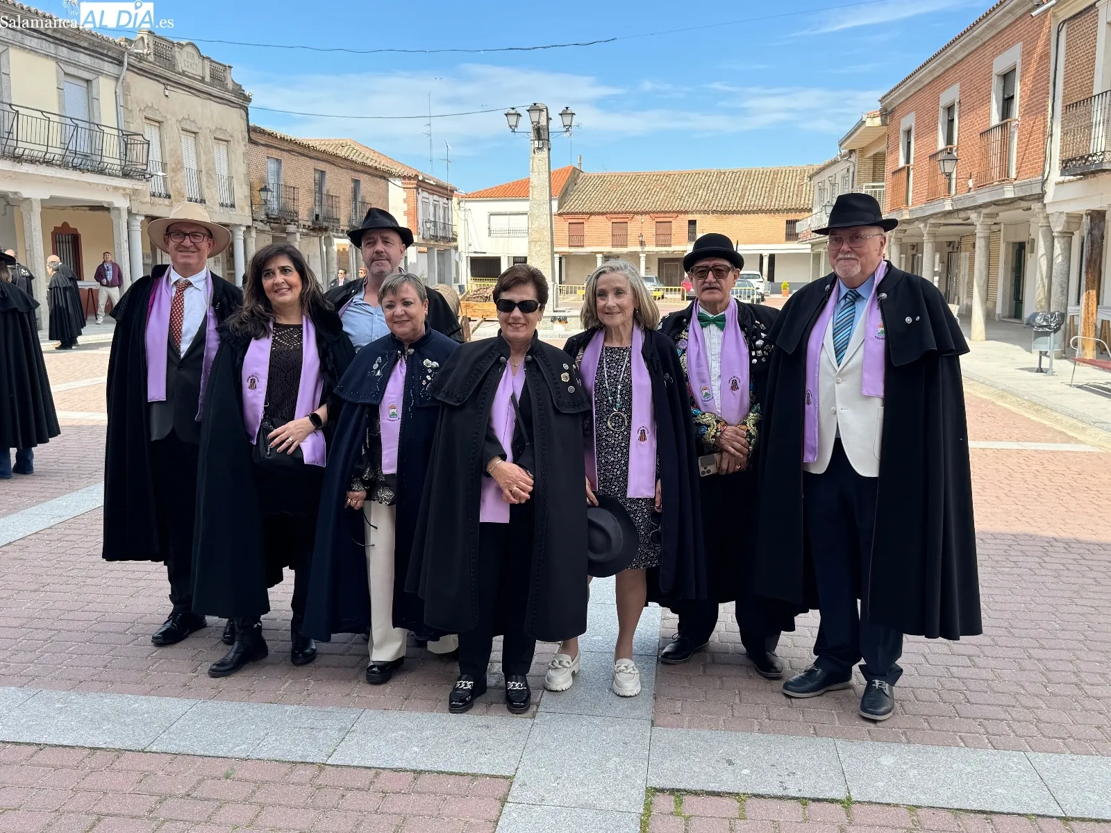 Foto 10 - Santiago de la Puebla re&uacute;ne a m&aacute;s de un centenar de participantes en el XXI Encuentro de Amigos de la Capa