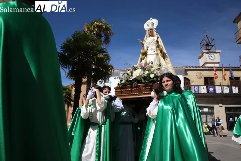 Foto 11 - El Encuentro del Resucitado con Mar&iacute;a culmina la Semana Santa albense