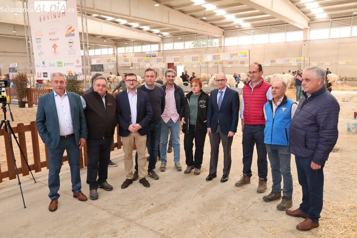 Javier Iglesias inaugura Bovinum 2026, la nueva feria ganadera de Salamanca que busca acercar el sector rural al público urbano