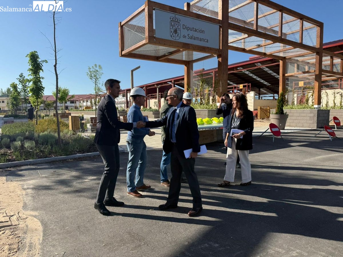 Obras recinto ferial Salamanca: 70% ejecución y 5 millones