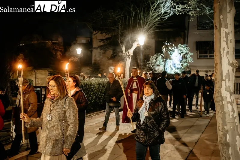 Foto 17 - El parque del Espol&oacute;n enmarca la procesi&oacute;n del Huerto en Alba