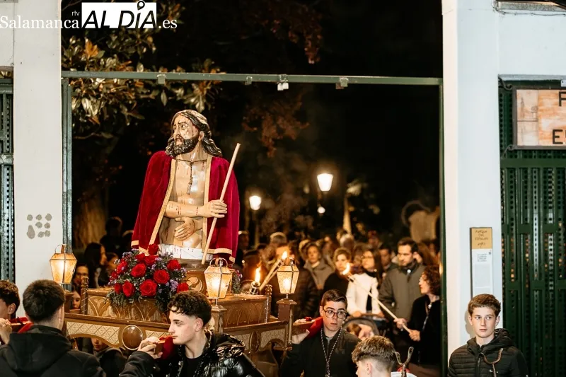 Foto 6 - El parque del Espol&oacute;n enmarca la procesi&oacute;n del Huerto en Alba