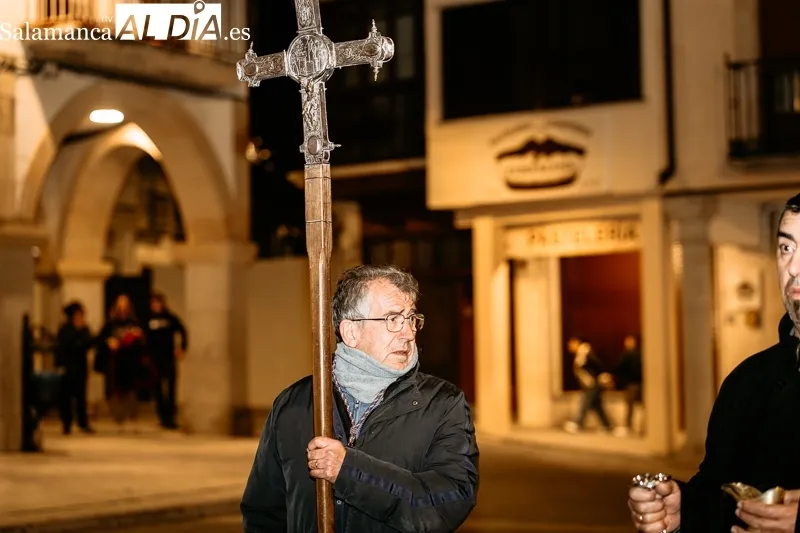Foto 2 - El parque del Espol&oacute;n enmarca la procesi&oacute;n del Huerto en Alba