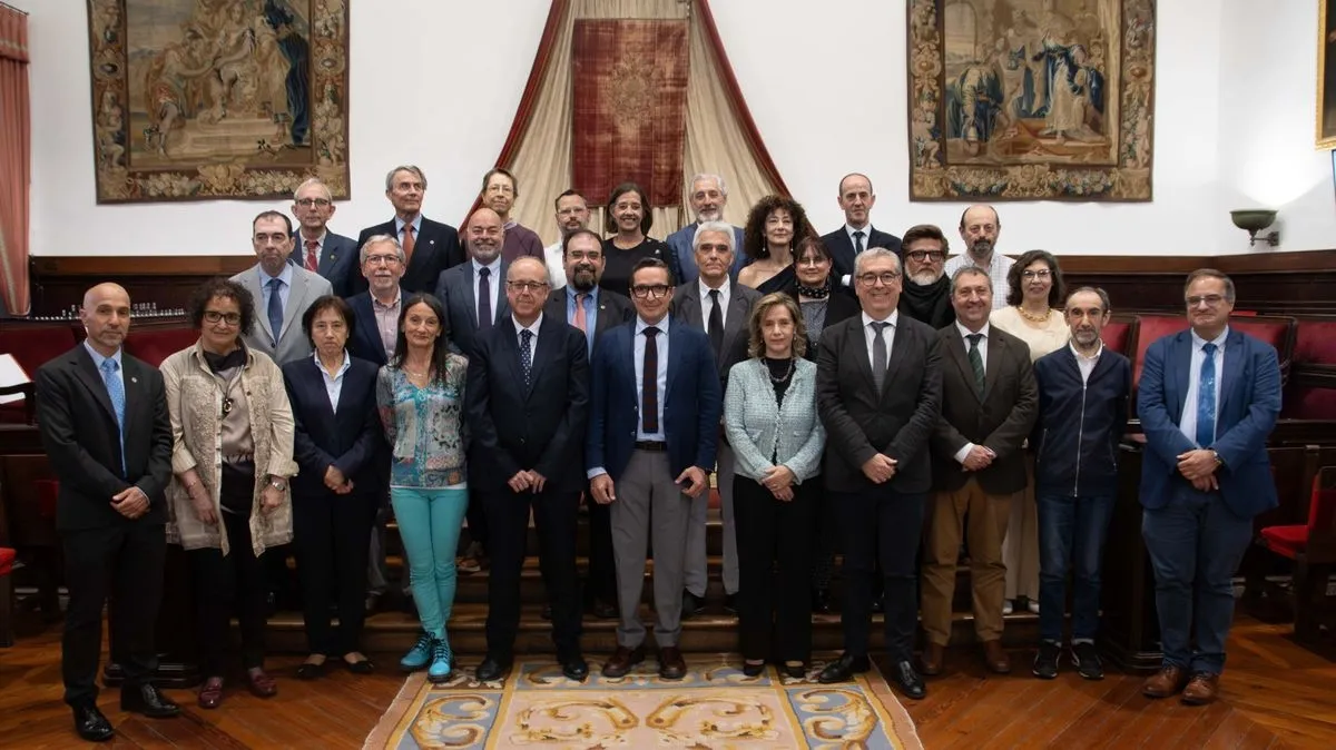 Día inolvidable para 43 docentes de la USAL que reciben los premios María de Maeztu y Gloria Begué. Foto USAL