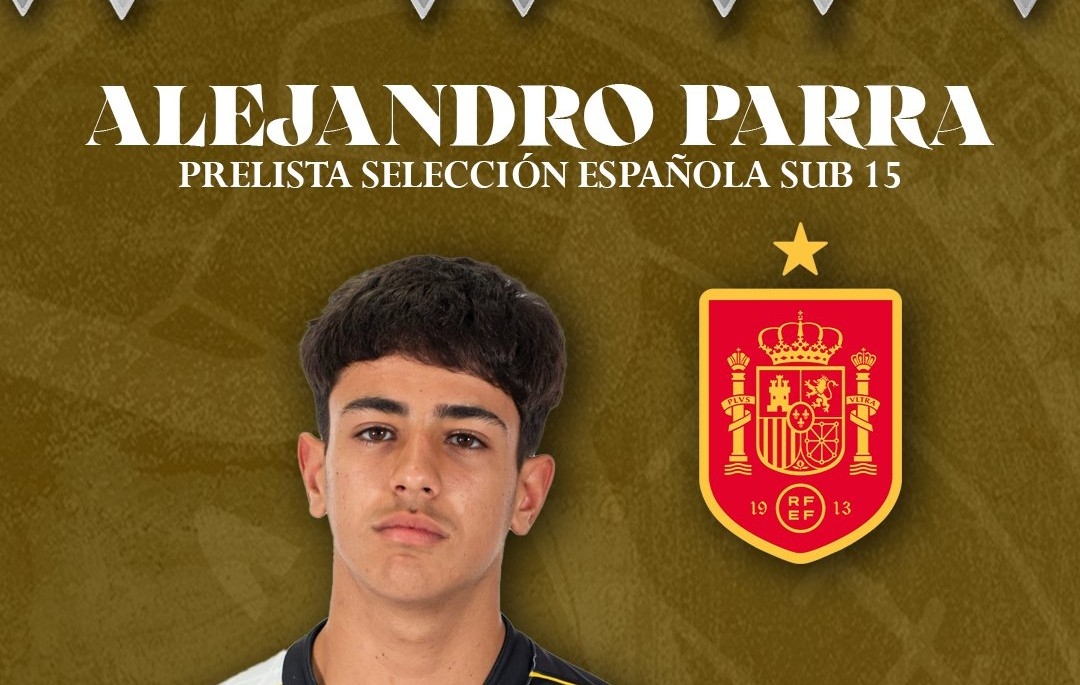 Alejandro Parra, del Cadete A de Unionistas, incluido en la preselección de la selección española sub15 por tercera vez