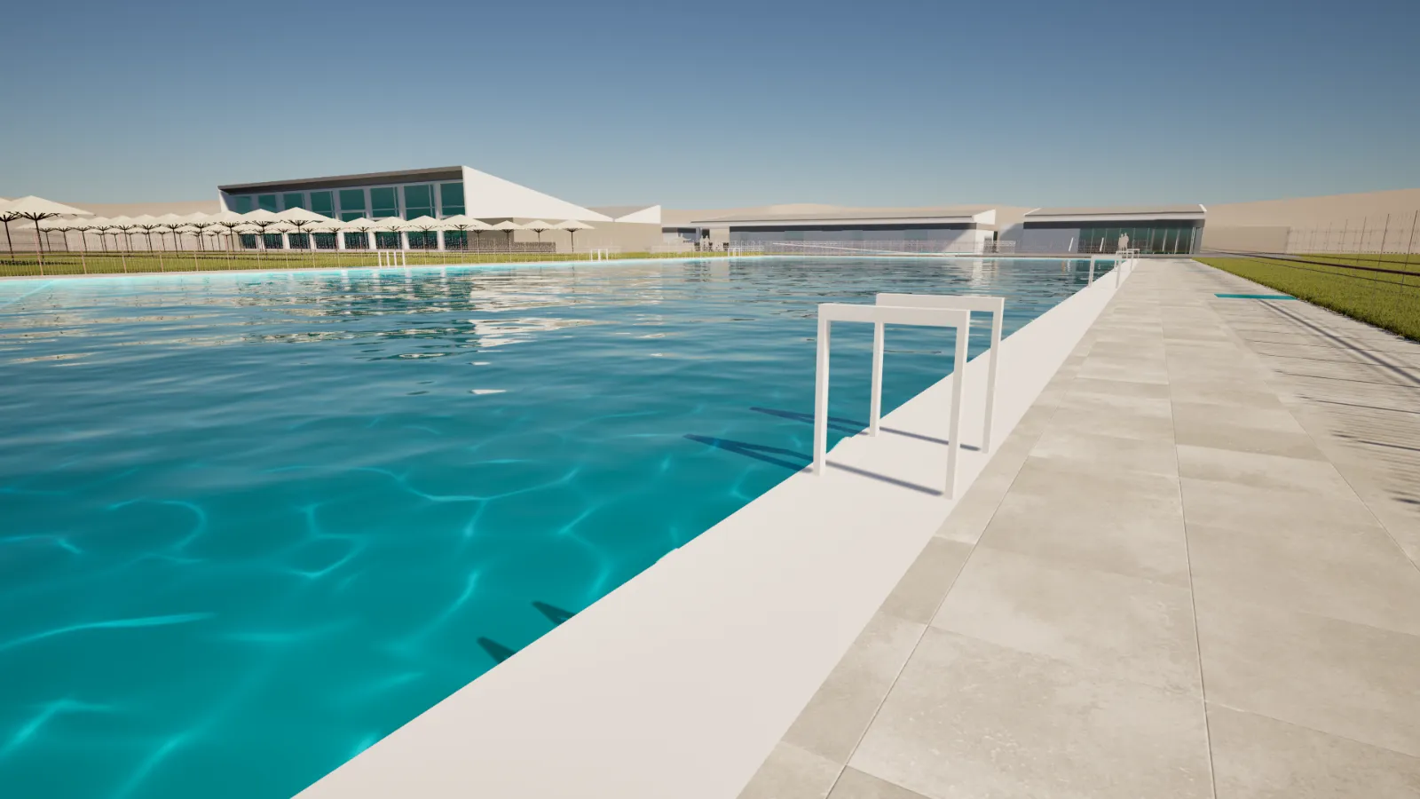 Presentación de la ubicación de las piscinas municipales 