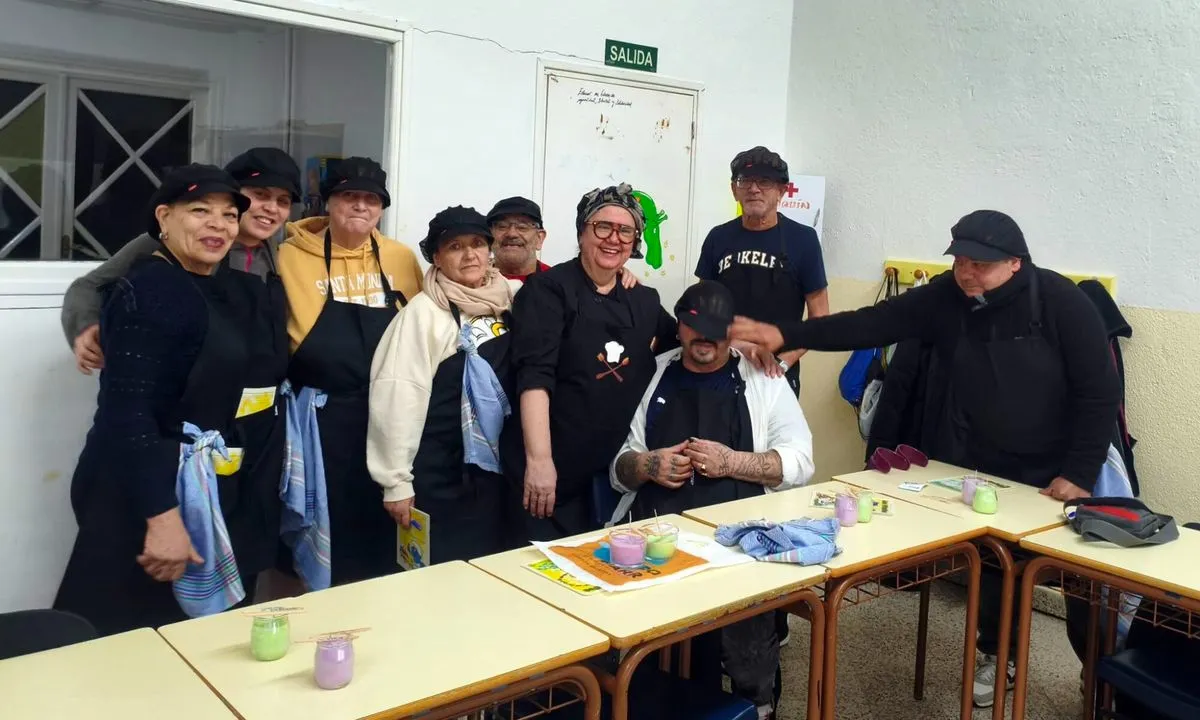 Actividades realizadas en el proyecto Itinerarios Sociales de Cáritas Salamanca. Fotos: Cáritas Salamanca
