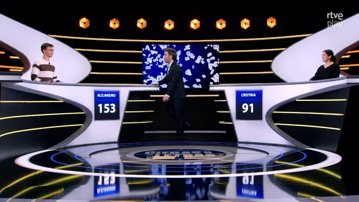 Imágenes del programa de ayer martes de Cifras y Letras / PANTALLAZOS DE TVE