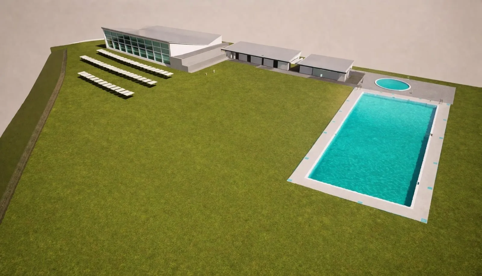 Presentación de la ubicación de las piscinas municipales 