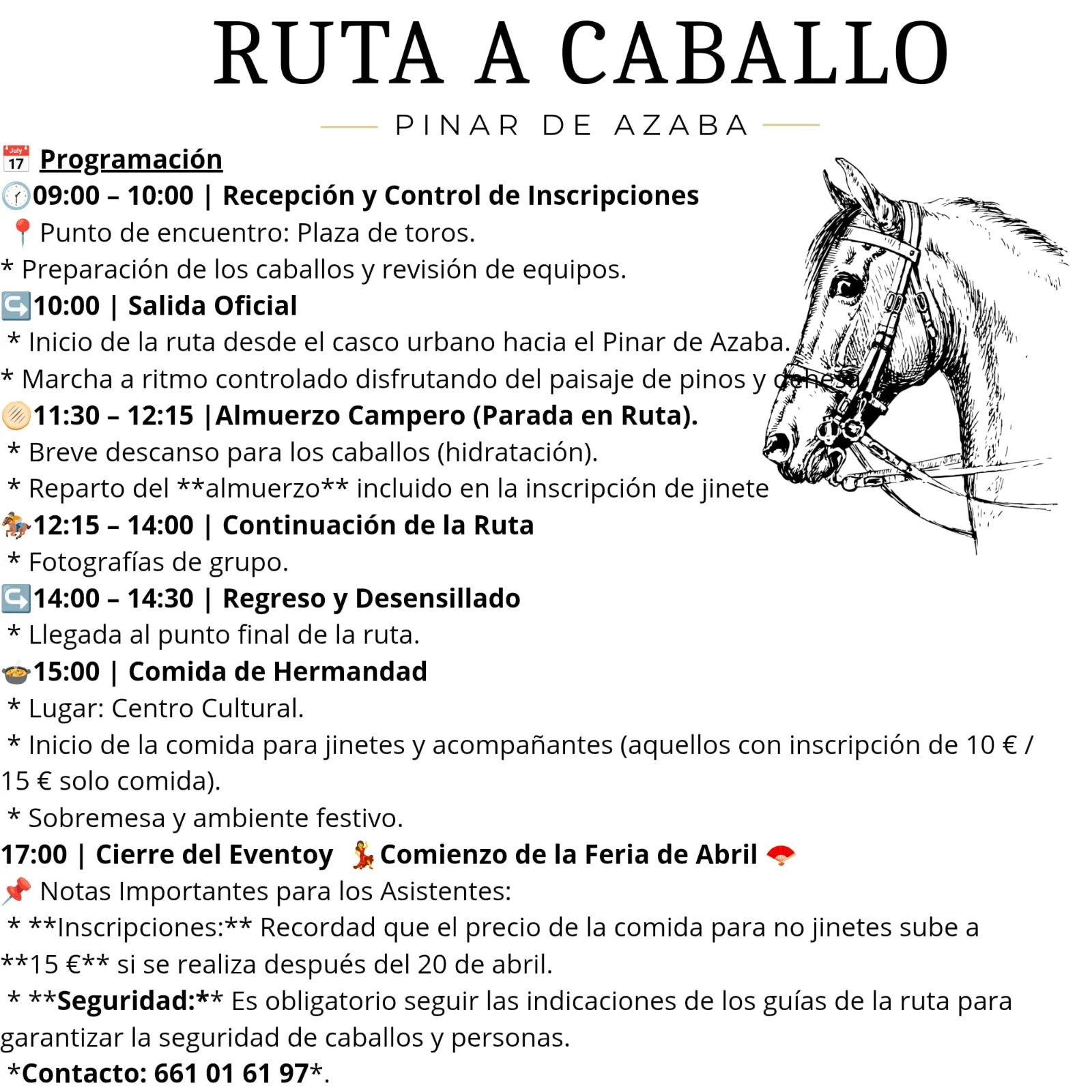Foto 2 - Caballos y ambiente festivo: Campillo de Azaba estrena su I Feria de Abril