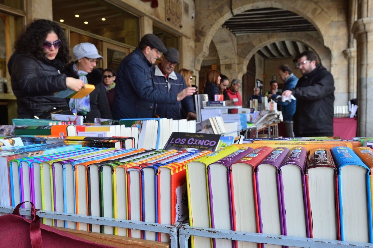Día del libro en Salamanca
