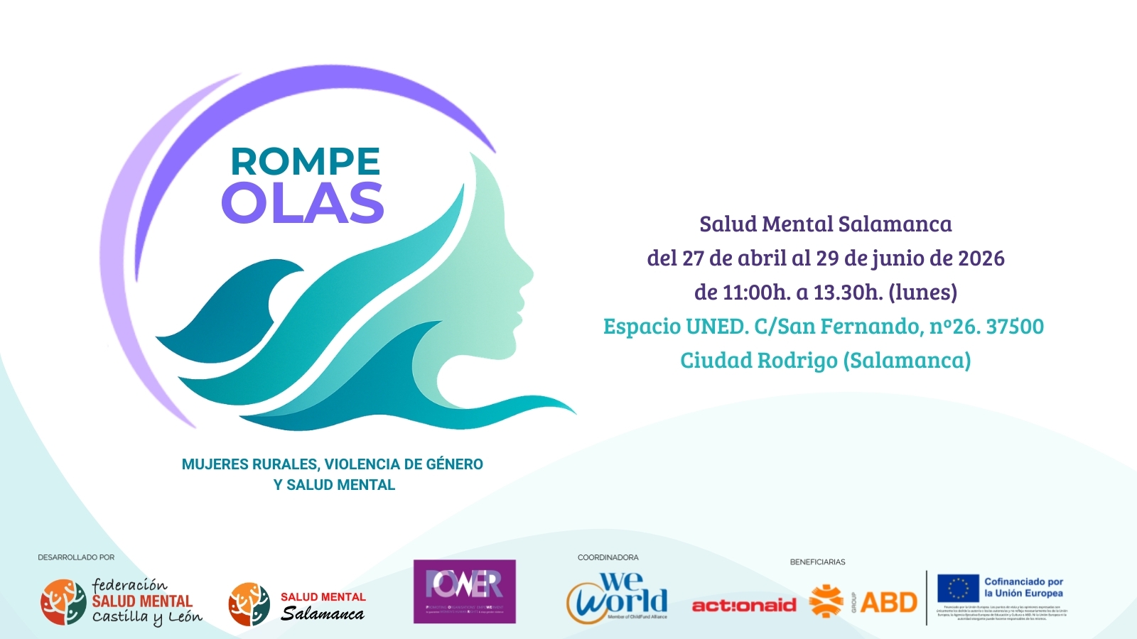 Proyecto Rompeolas en Ciudad Rodrigo: salud mental rural