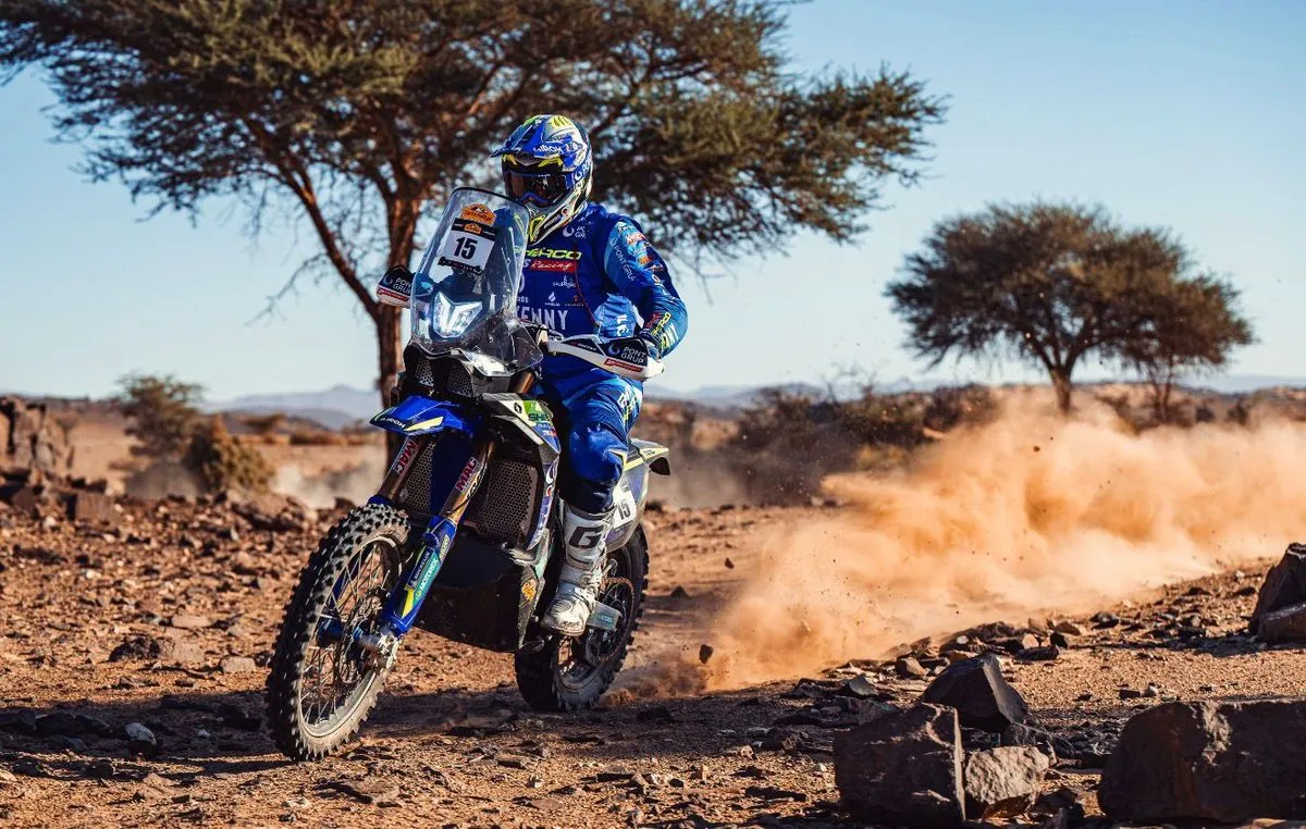 Lorenzo Santolino gana el Carta Rally en Marruecos
