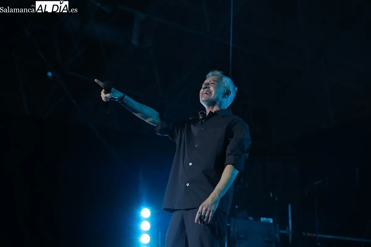 Concierto de Sergio Dalma en el Multiusos de Salamanca. Fotos: David Sañudo