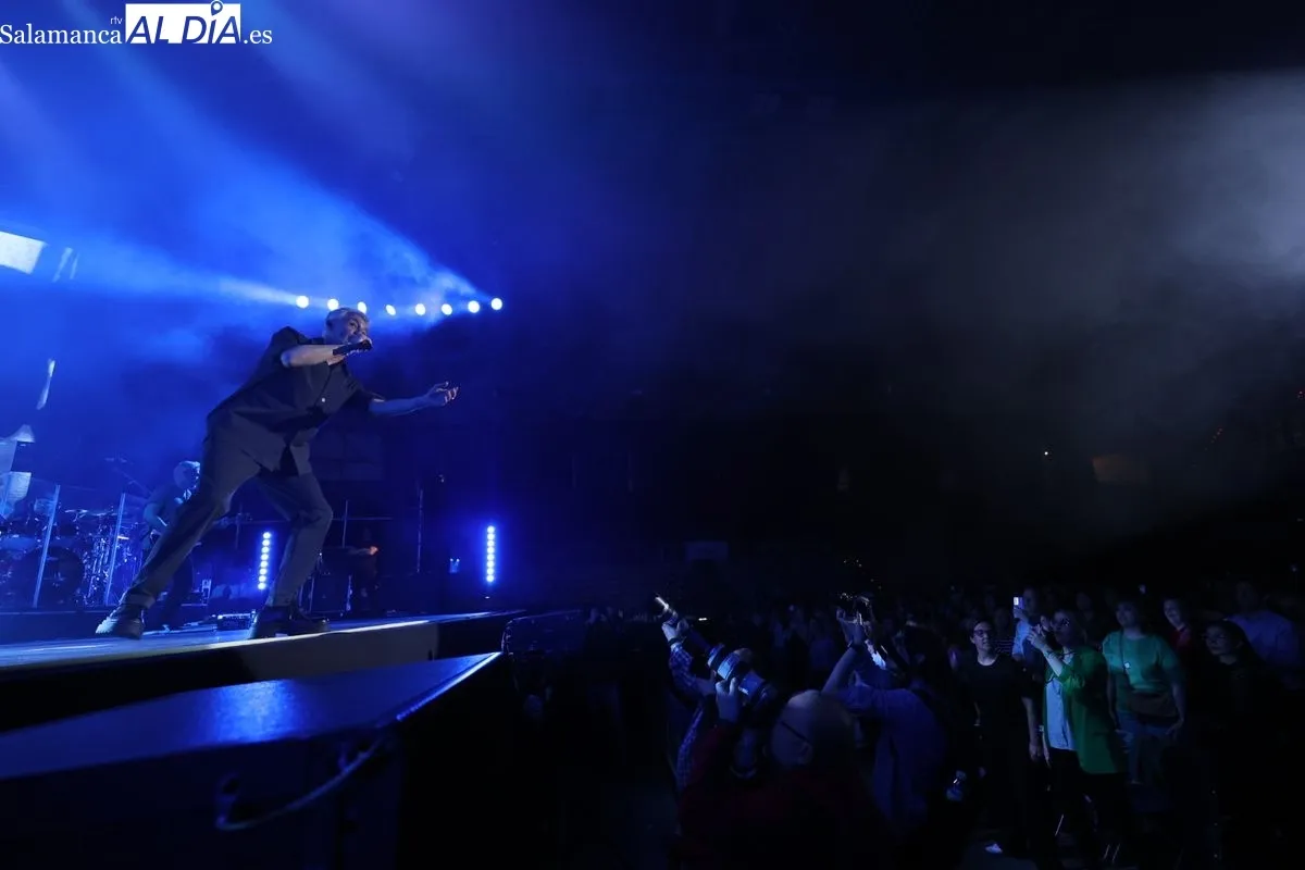 Concierto de Sergio Dalma en el Multiusos de Salamanca. Fotos: David Sañudo