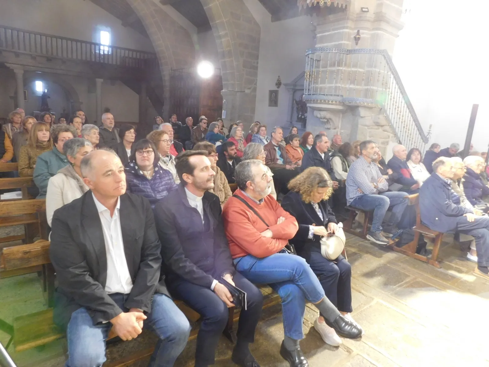 Foto 3 - Sorihuela se rinde a la m&iacute;stica de San Juan de la Cruz con la obra de Denis Rafter