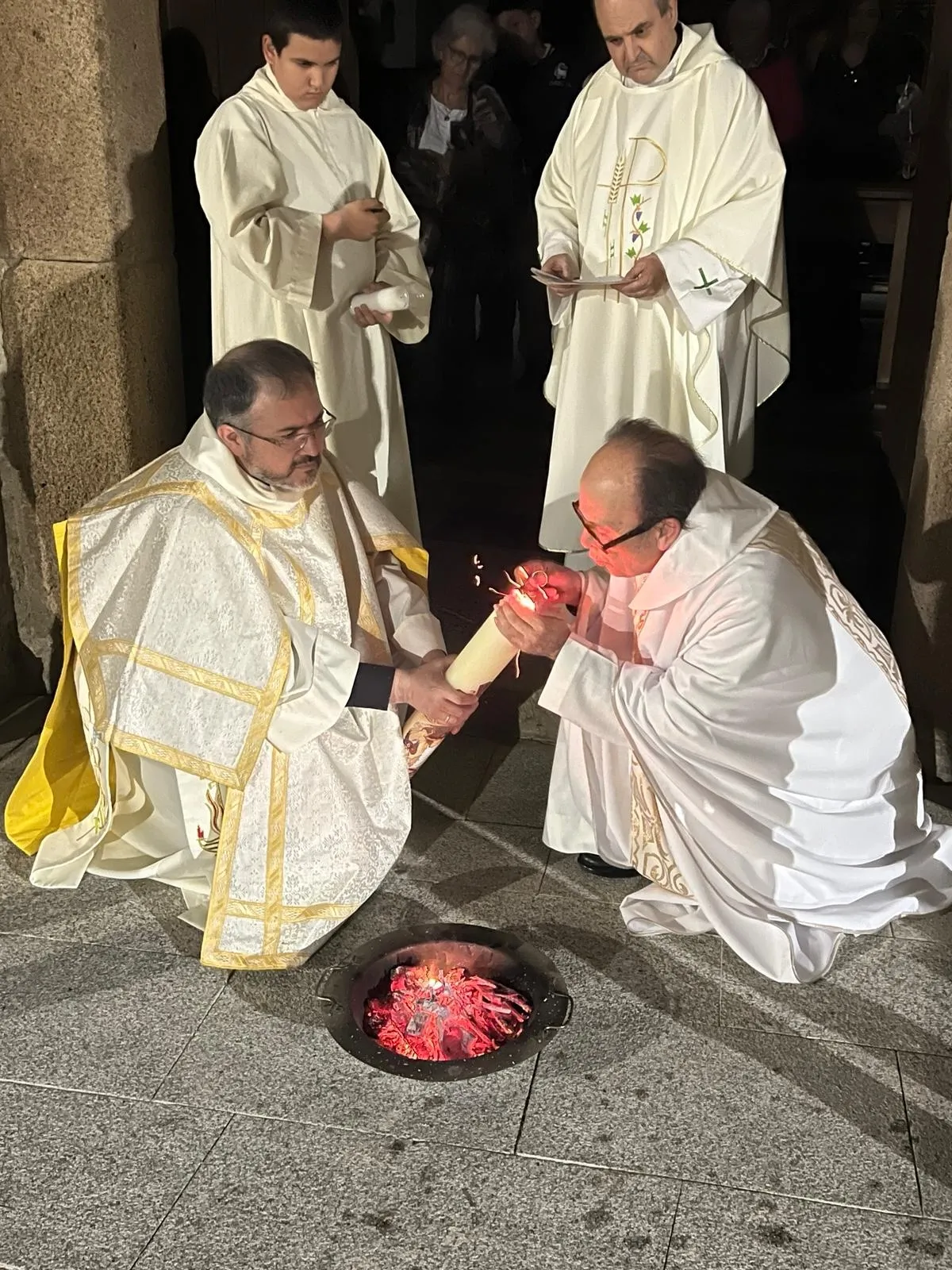 Vigilia Pascual en San Andrés