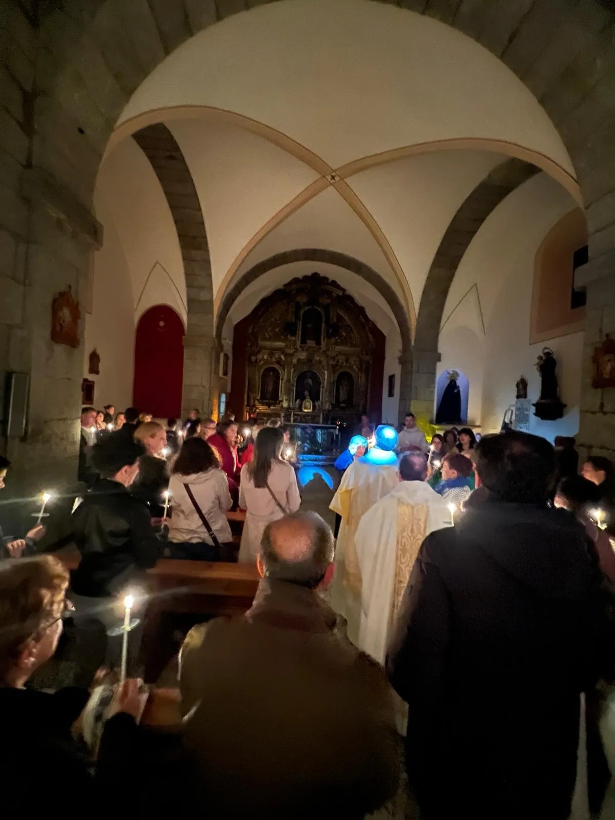 Vigilia Pascual en San Andrés